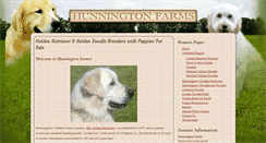 Desktop Screenshot of hunningtonfarms.com